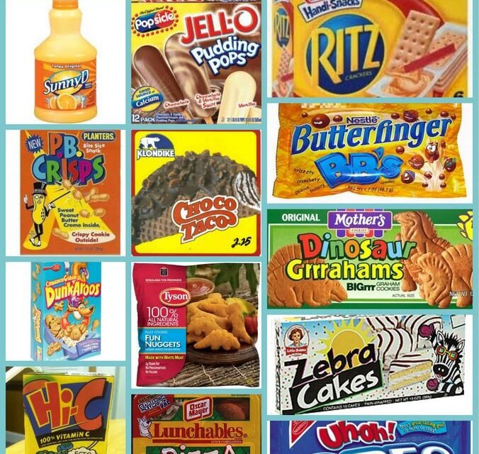 What Were the Most Popular 90s Snacks and Drinks Used in the world?